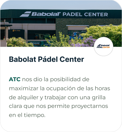 Testimonio de Babolat Pádel Center